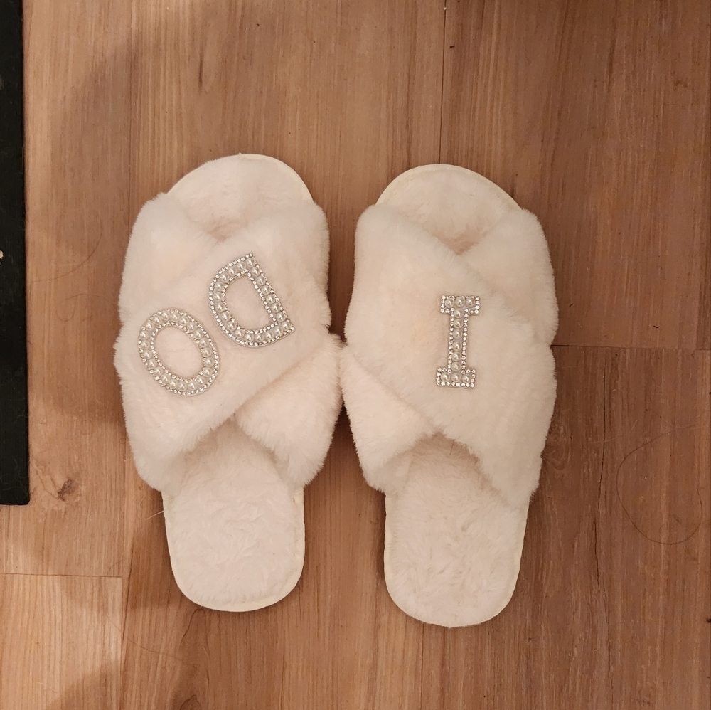 I DO Bridal Slippers